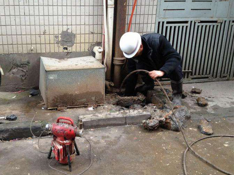 歙县疏通下水道-洗菜池疏通